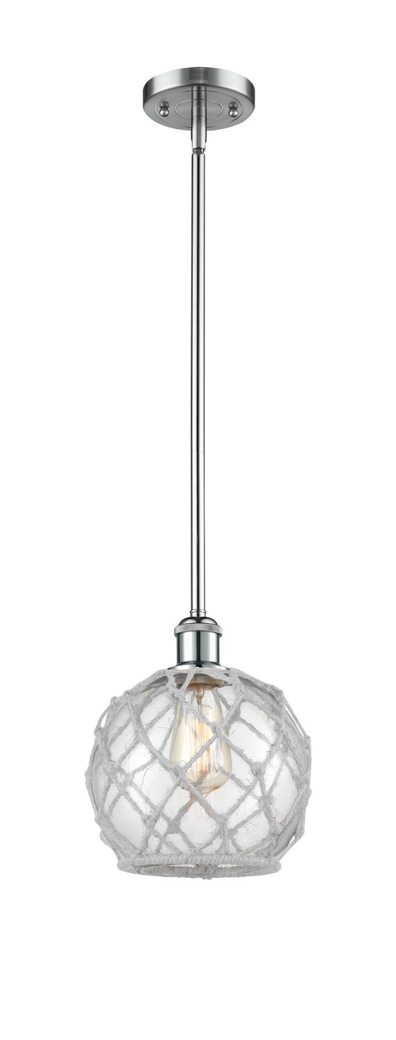 Innovations 516-1S-PC-G122-8RW One Light Mini Pendant, Polished Chrome