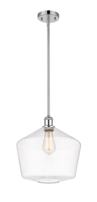 Innovations 516-1S-PC-G652-12 One Light Mini Pendant, Polished Chrome