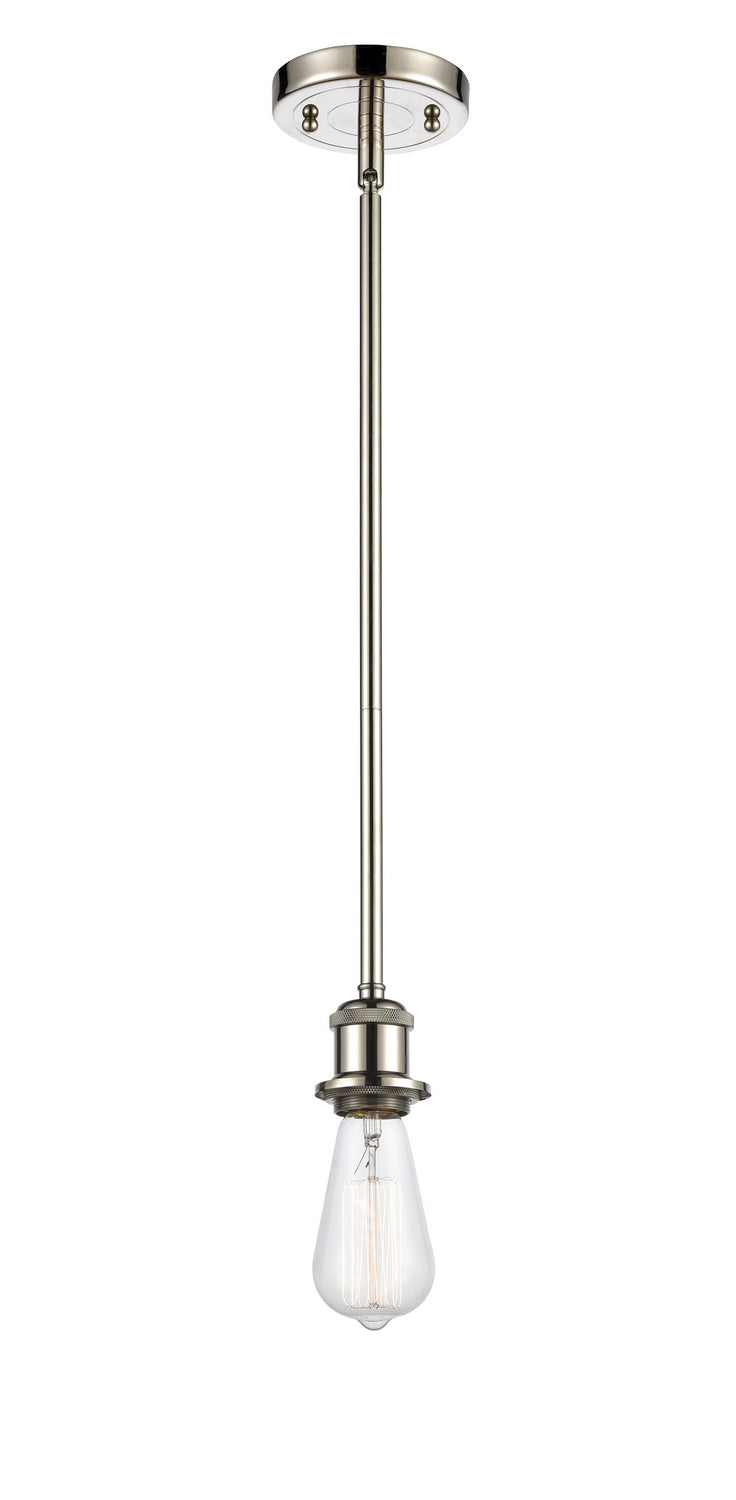 Innovations 516-1S-PN One Light Mini Pendant, Polished Nickel