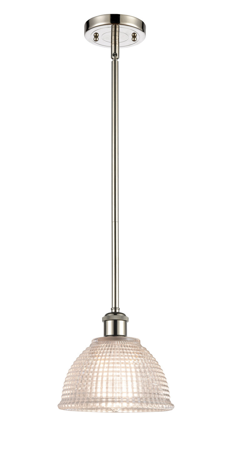 Innovations 516-1S-PN-G422 One Light Mini Pendant, Polished Nickel