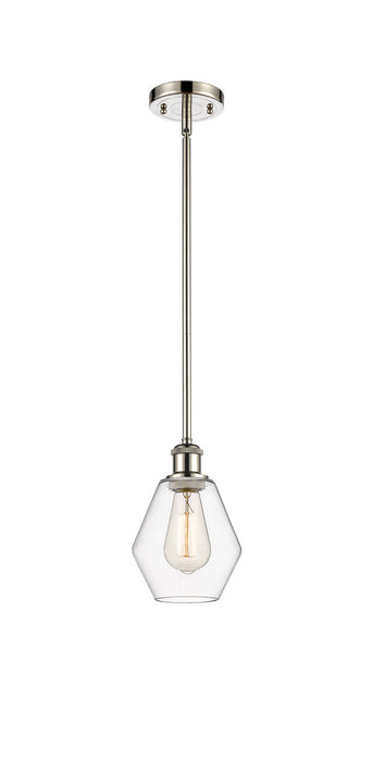 Innovations 516-1S-PN-G652-6 One Light Mini Pendant, Polished Nickel