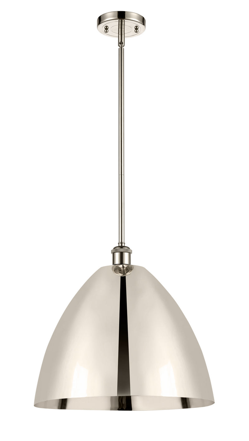 Innovations 516-1S-PN-MBD-16-PN-LED LED Pendant, Polished Nickel