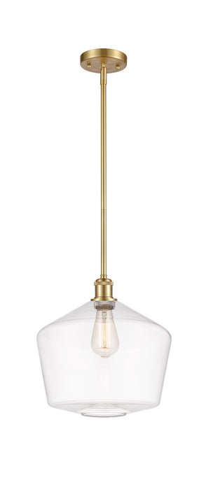 Innovations 516-1S-SG-G652-12 One Light Mini Pendant, Satin Gold