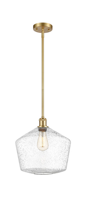 Innovations 516-1S-SG-G654-12 One Light Mini Pendant, Satin Gold