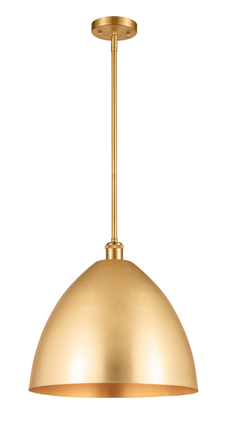 Innovations 516-1S-SG-MBD-16-SG-LED LED Pendant, Satin Gold