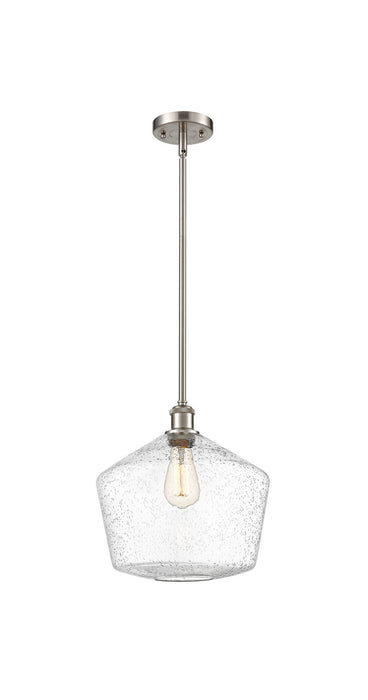 Innovations 516-1S-SN-G654-12 One Light Mini Pendant, Brushed Satin Nickel