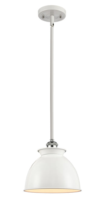Innovations 516-1S-WPC-M14-W One Light Mini Pendant, White Polished Chrome