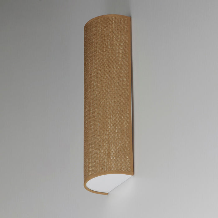Maxim 10228GC LED Wall Sconce, Grasscloth
