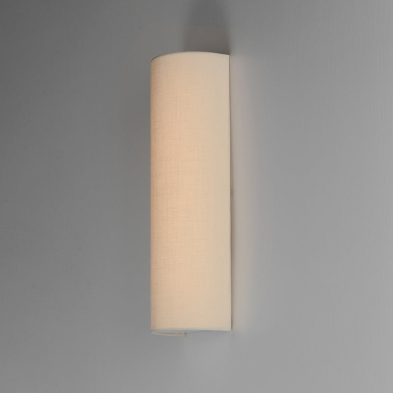 Maxim 10228OM LED Wall Sconce, Oatmeal Linen