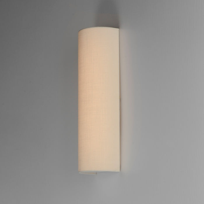 Maxim 10228OM LED Wall Sconce, Oatmeal Linen