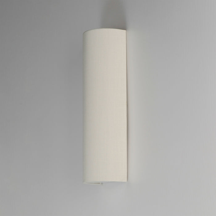 Maxim 10228OM LED Wall Sconce, Oatmeal Linen