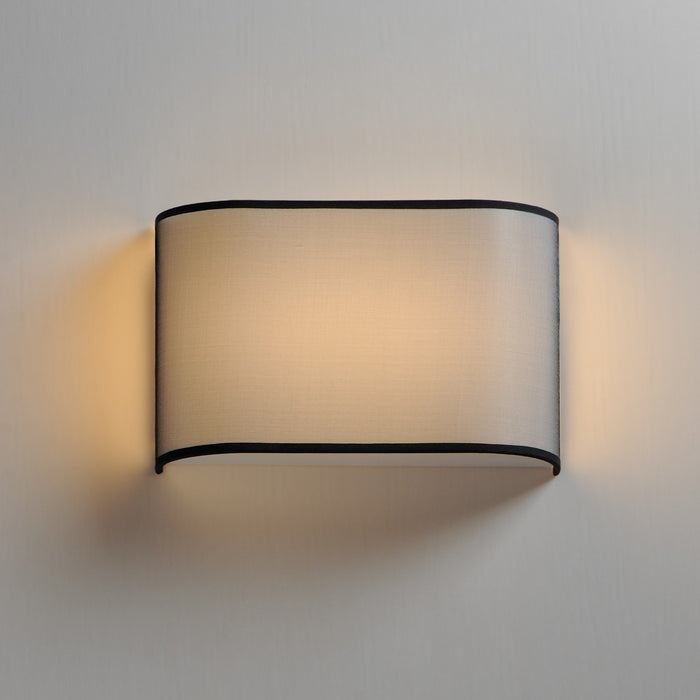 Maxim 10229BO LED Wall Sconce, Black Organza