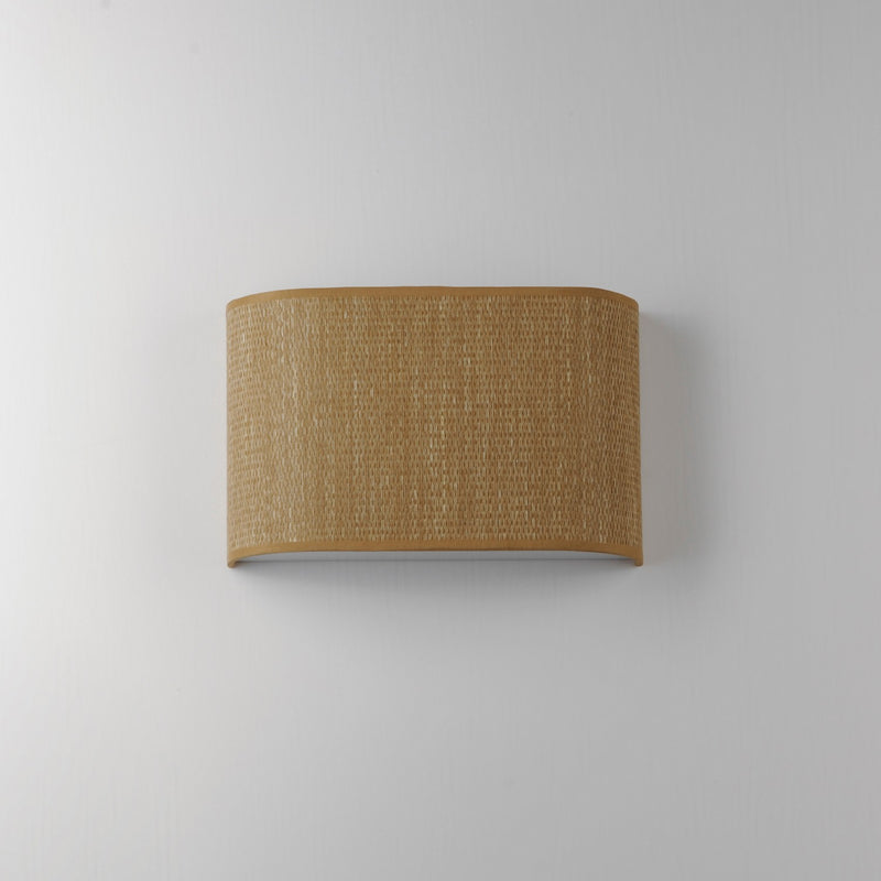 Maxim 10229GC LED Wall Sconce, Grasscloth