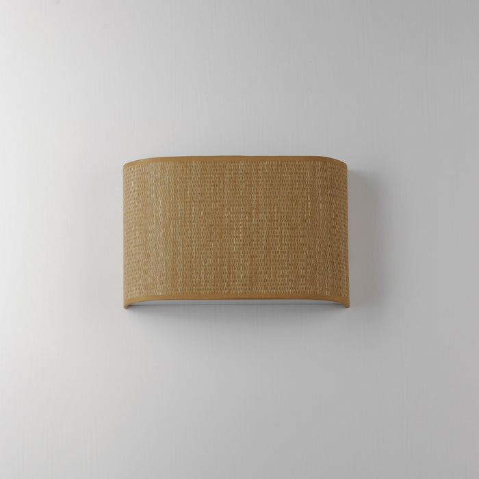 Maxim 10229GC LED Wall Sconce, Grasscloth