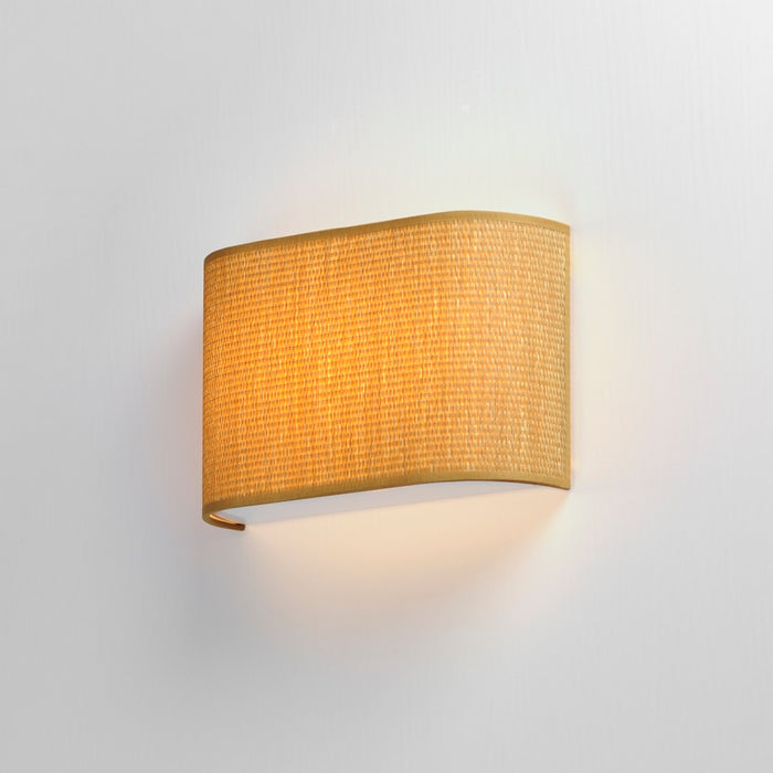 Maxim 10229GC LED Wall Sconce, Grasscloth
