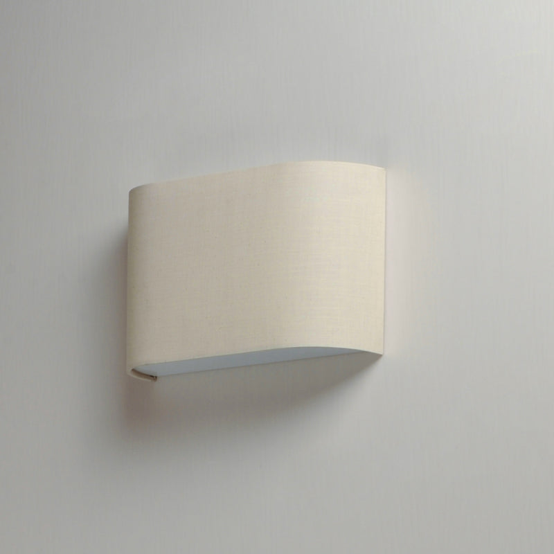 Maxim 10229OM LED Wall Sconce, Oatmeal Linen
