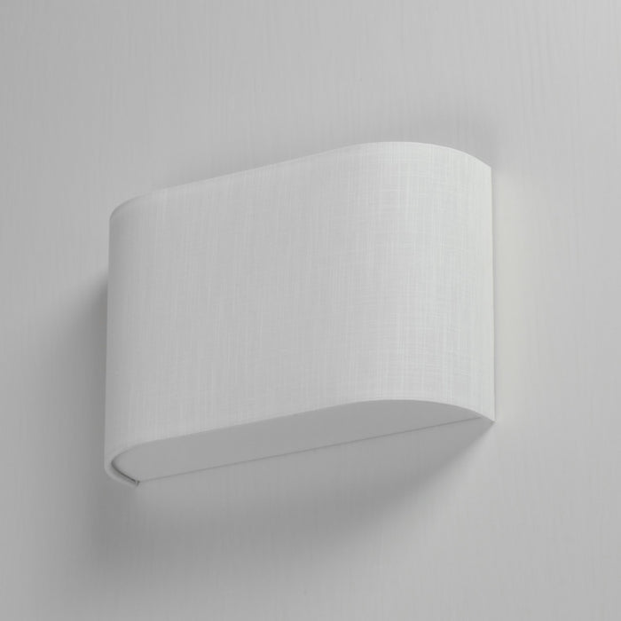 Maxim 10229WL LED Wall Sconce, White Linen