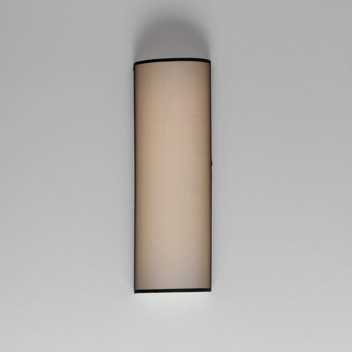 Maxim 10238BO LED Wall Sconce, Black Organza