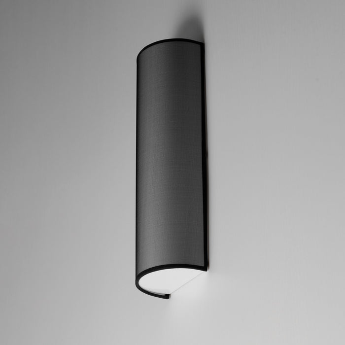 Maxim 10238BO LED Wall Sconce, Black Organza