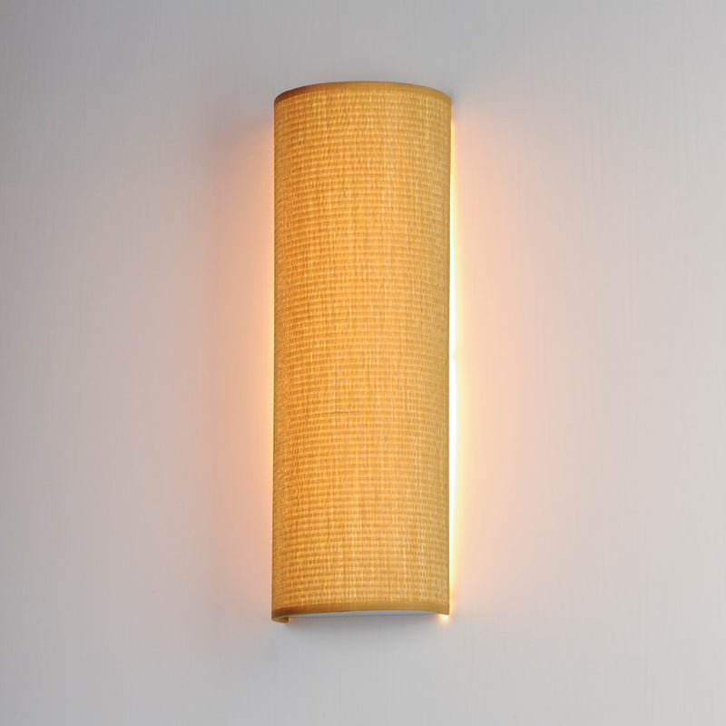 Maxim 10238GC LED Wall Sconce, Grasscloth