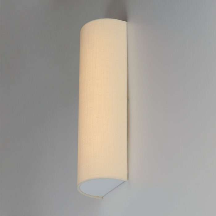 Maxim 10238OM LED Wall Sconce, Oatmeal Linen