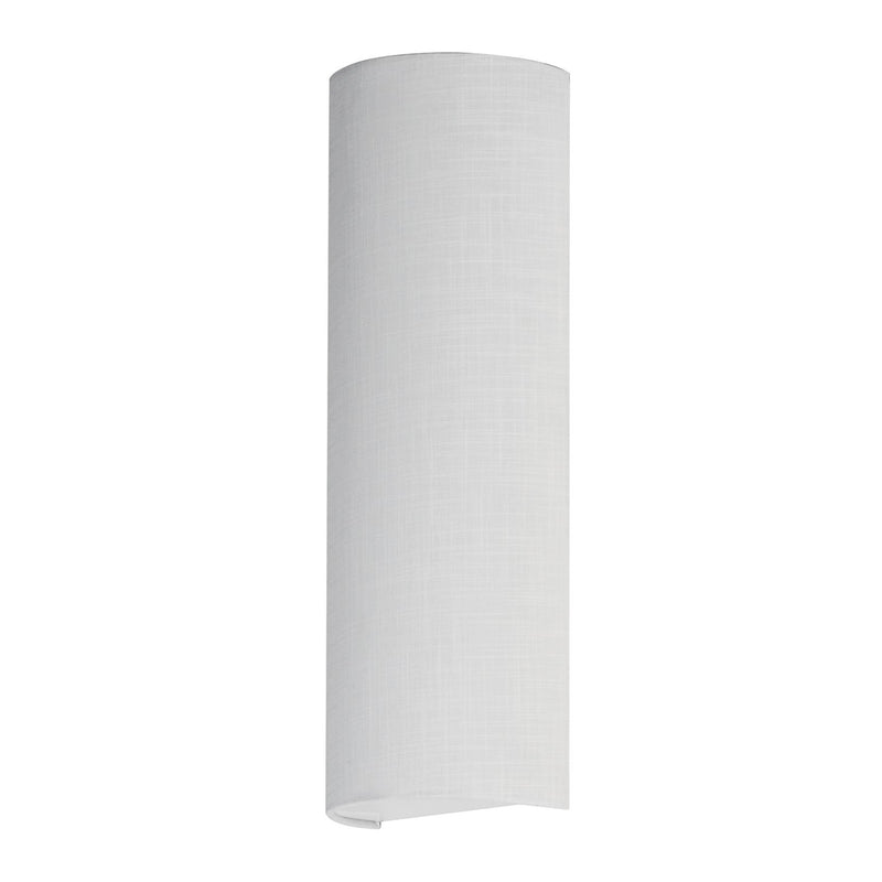 Maxim 10238WL LED Wall Sconce, White Linen