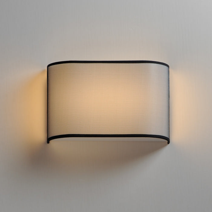 Maxim 10239BO LED Wall Sconce, Black Organza