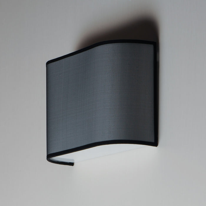 Maxim 10239BO LED Wall Sconce, Black Organza