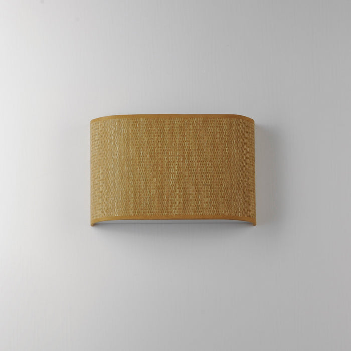 Maxim 10239GC LED Wall Sconce, Grasscloth