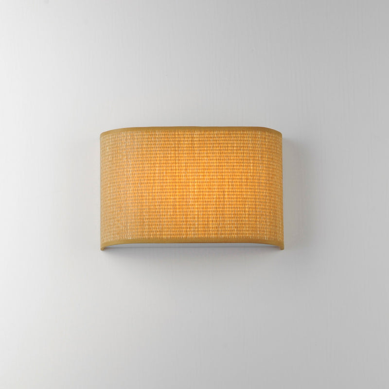 Maxim 10239GC LED Wall Sconce, Grasscloth