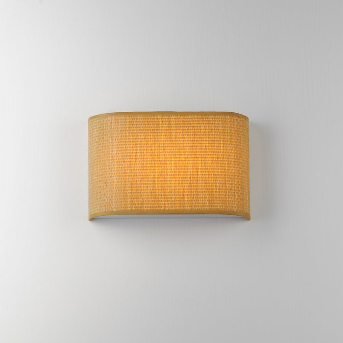 Maxim 10239GC LED Wall Sconce, Grasscloth