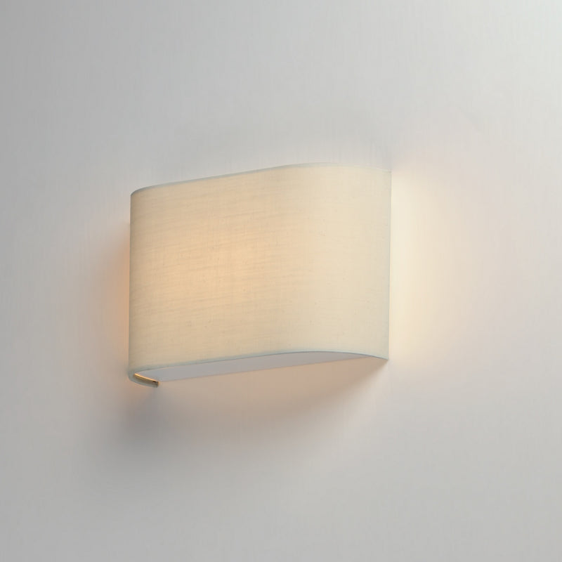 Maxim 10239OM LED Wall Sconce, Oatmeal Linen