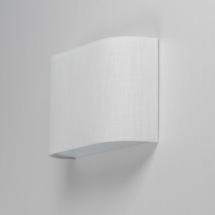 Maxim 10239WL LED Wall Sconce, White Linen