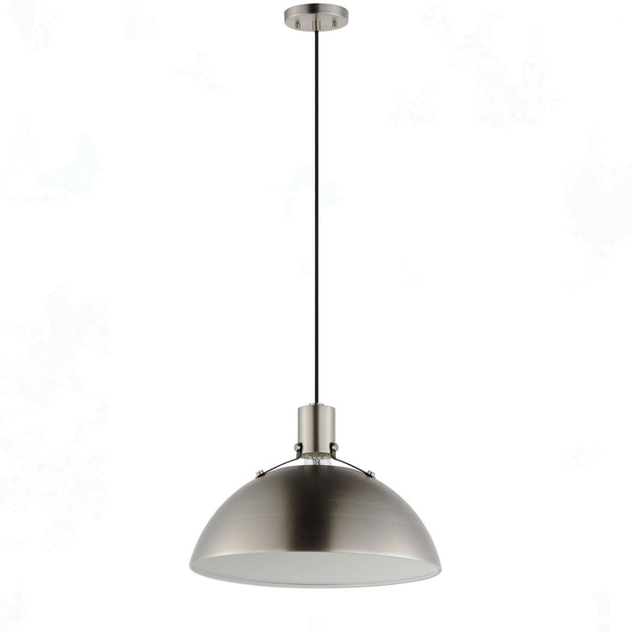 Maxim 12042SN One Light Pendant, Satin Nickel