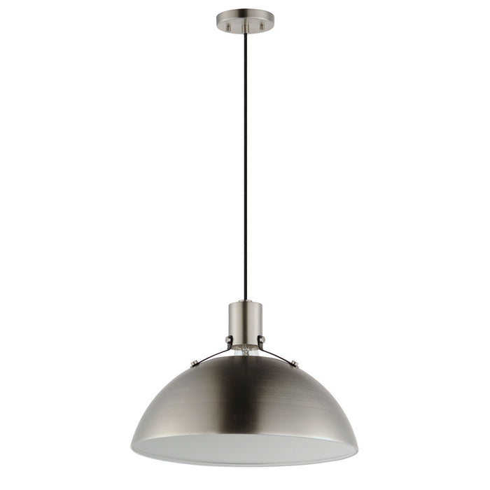 Maxim 12048SN One Light Pendant, Satin Nickel