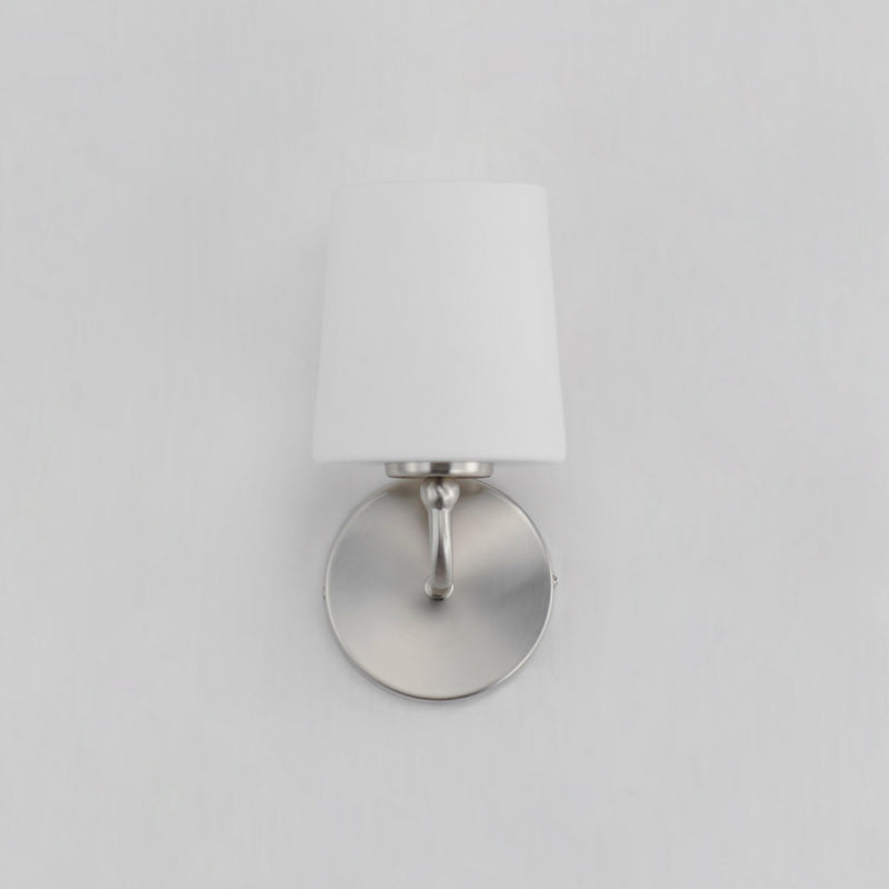 Maxim 12091SWSN One Light Wall Sconce, Satin Nickel