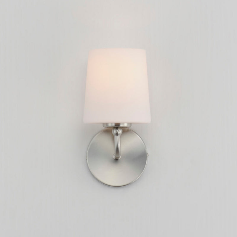 Maxim 12091SWSN One Light Wall Sconce, Satin Nickel