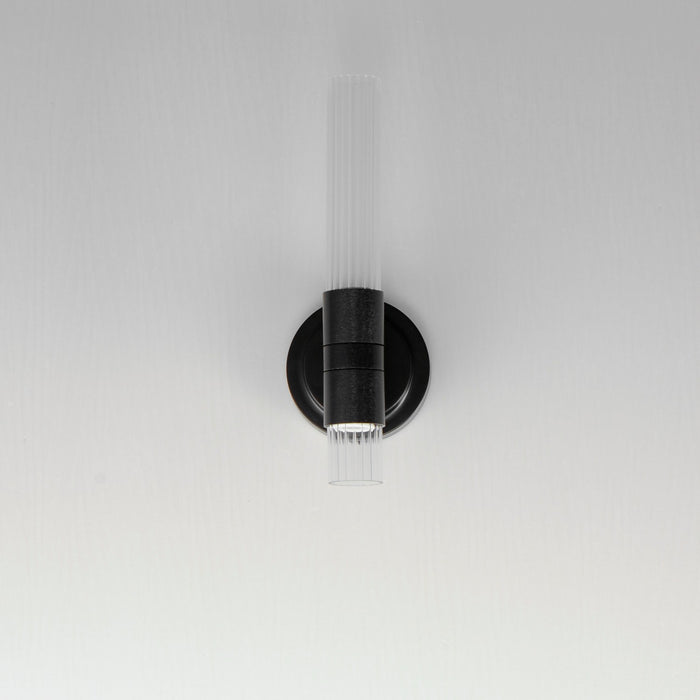 Maxim 16161CRBK LED Wall Sconce, Black