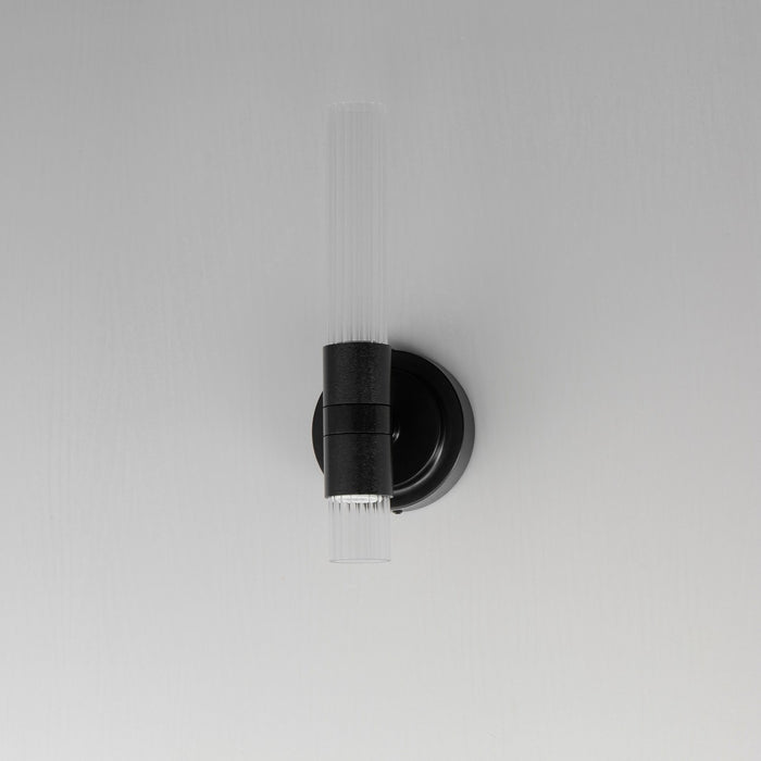 Maxim 16161CRBK LED Wall Sconce, Black