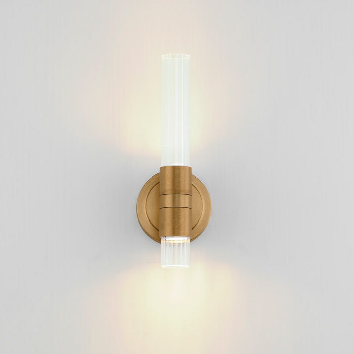 Maxim 16161CRGLD LED Wall Sconce, Gold