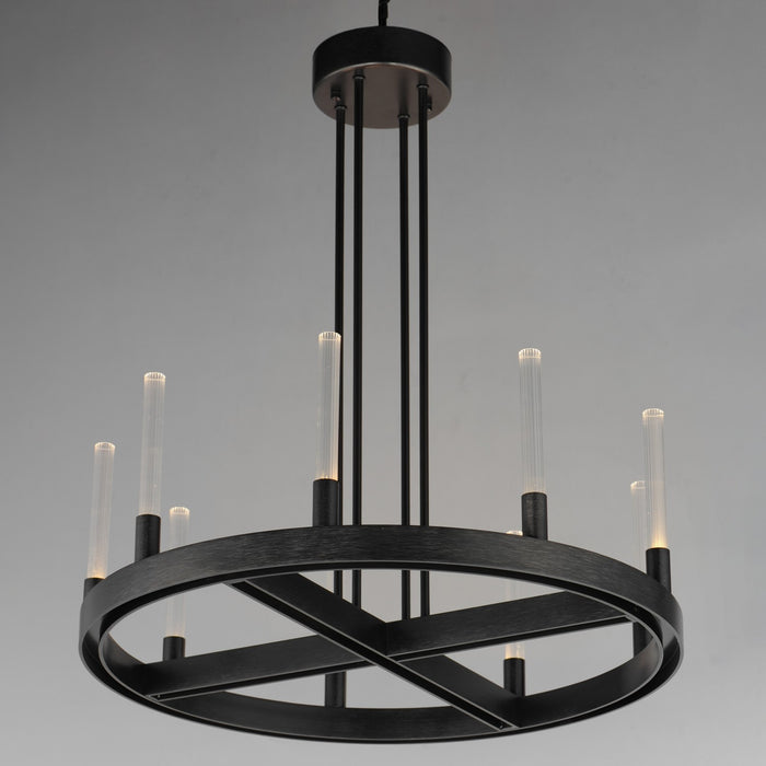 Maxim 16162CRBK LED Chandelier, Black