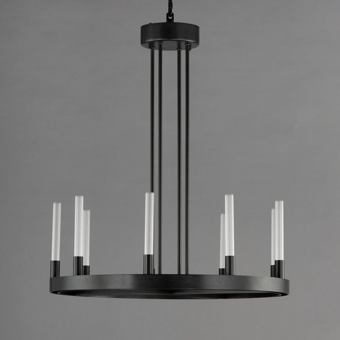 Maxim 16162CRBK LED Chandelier, Black