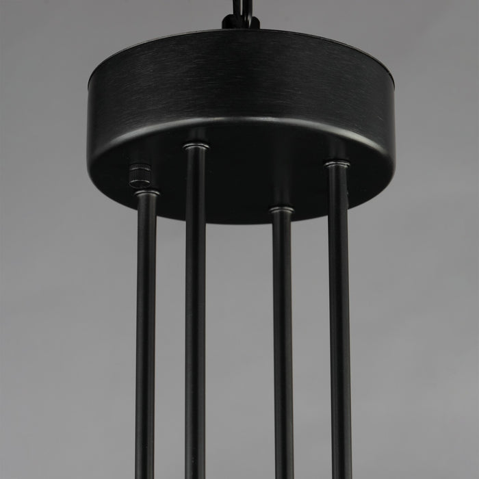 Maxim 16162CRBK LED Chandelier, Black