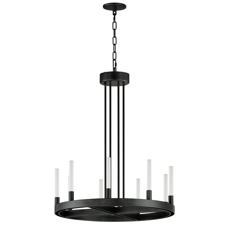 Maxim 16162CRBK LED Chandelier, Black