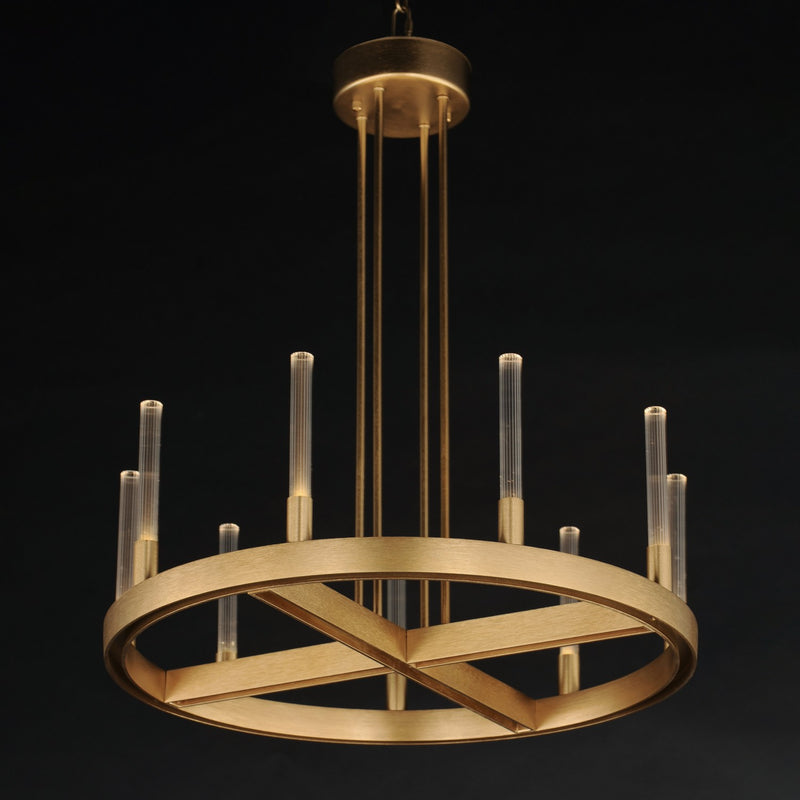 Maxim 16162CRGLD LED Chandelier, Gold