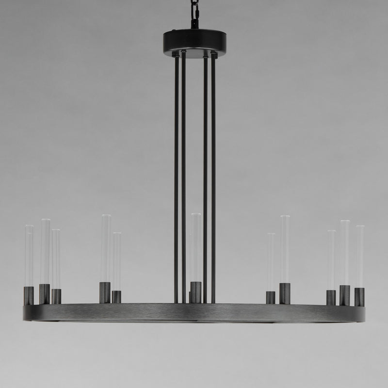 Maxim 16164CRBK LED Chandelier, Black