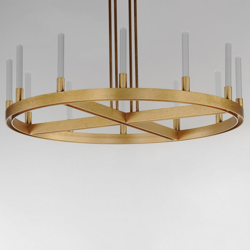 Maxim 16164CRGLD LED Chandelier, Gold