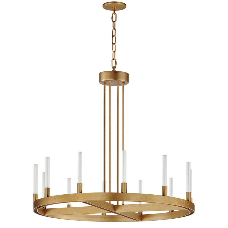 Maxim 16164CRGLD LED Chandelier, Gold
