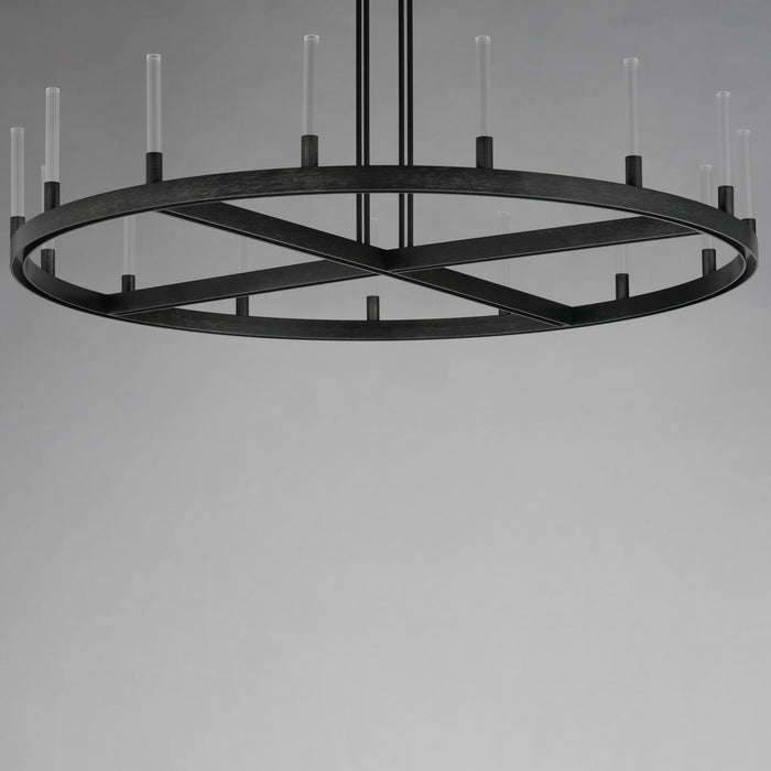 Maxim 16168CRBK LED Chandelier, Black
