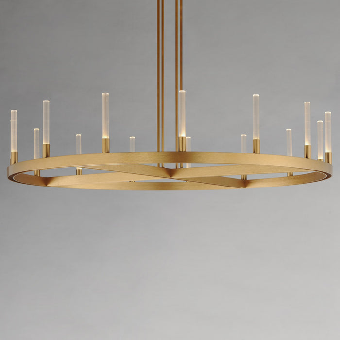 Maxim 16168CRGLD LED Chandelier, Gold